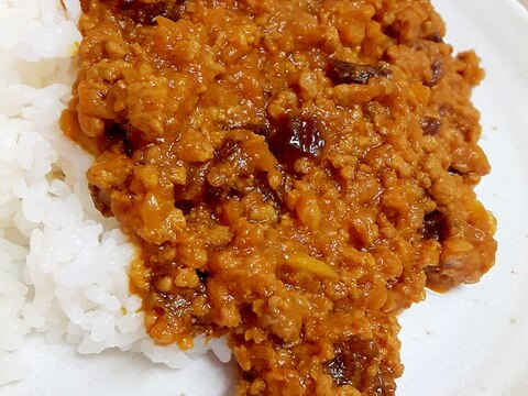 トマトジュースで(^^)簡単キーマカレー♪